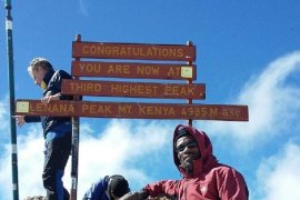 mount kenya climbing 5 days naro moru route